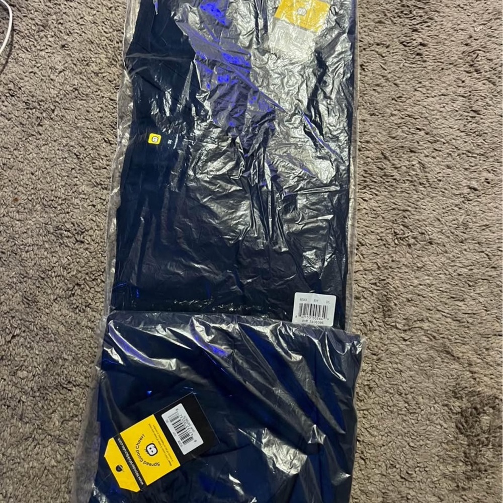 Navy blue scrubs